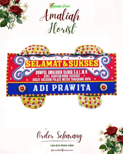 Karangan Bunga Ucapan Selamat di Kutayu
